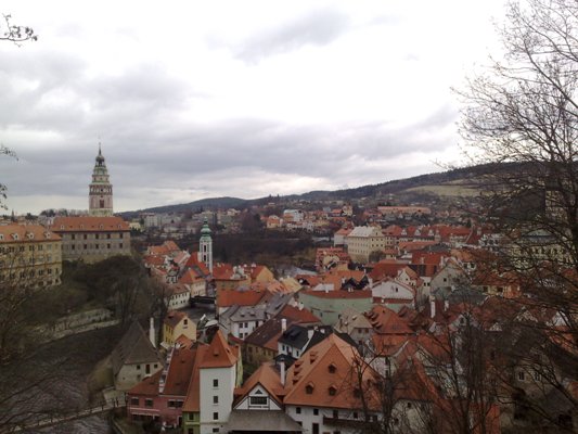 Low Res Town from Krumlov Castle