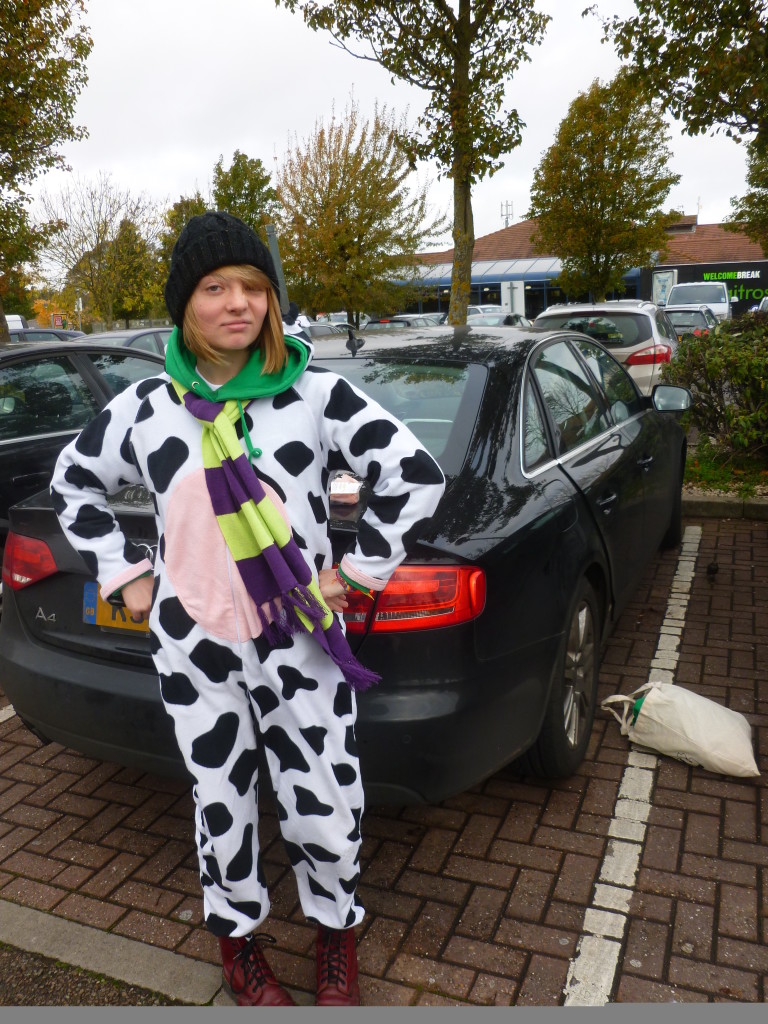 Nothing more badass than a lift in a company car