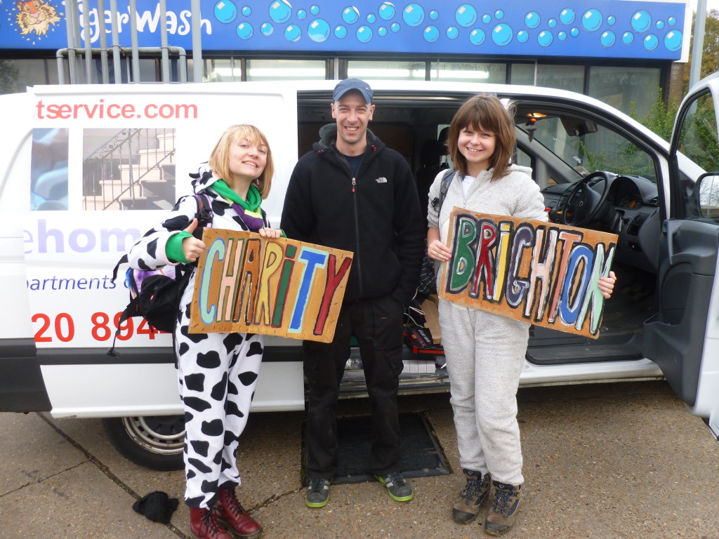 Never underestimate the kindness of a white van man