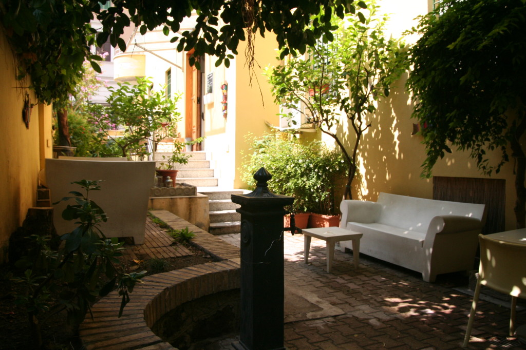 Garden, The Beehive Rome. Photo courtesy of the Beehive Rome.