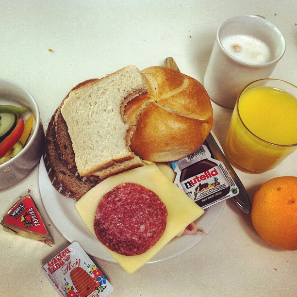 Excellent fruhstuck at Wombats Vienna Naschmarkt