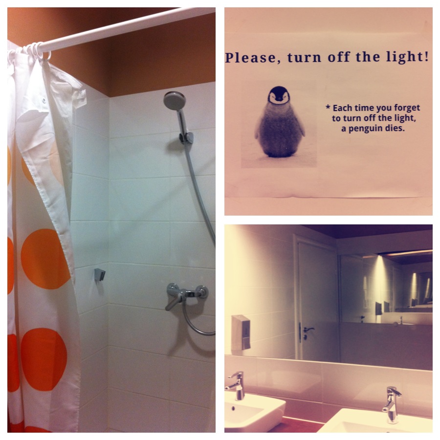 Grampas Hostel, Wroclaw Poland, bathroom