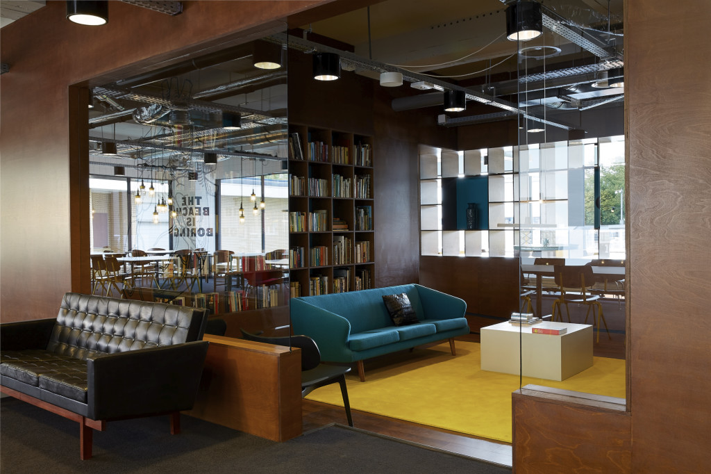 Library. The Student Hotel, Amsterdam