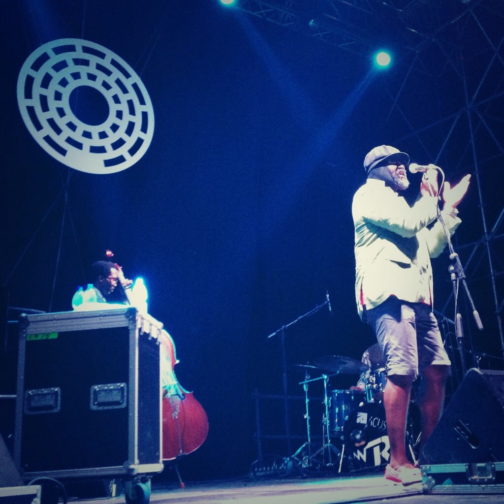 Thanks for the perspective Mr Porter, pictured here in full flow at the Locus Festival