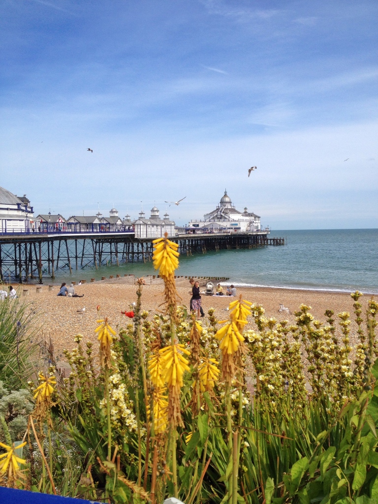 The beautiful pier of Eastbourne that was sadly destroyed in a terrible fire 2 months ago.