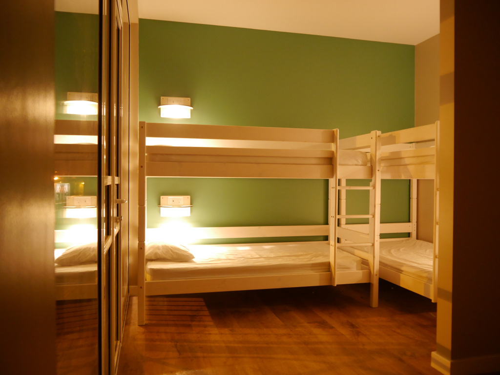 4 Bed Dorm, Wombats City Hostel, London