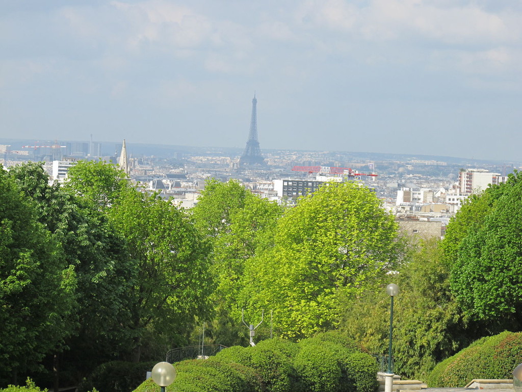 Parc de Belleville: come here for the view..