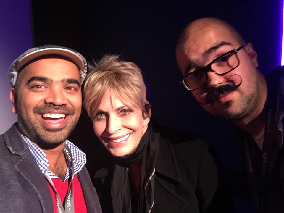 Highlight of the festival was meeting the luminous Joanna Cassidy