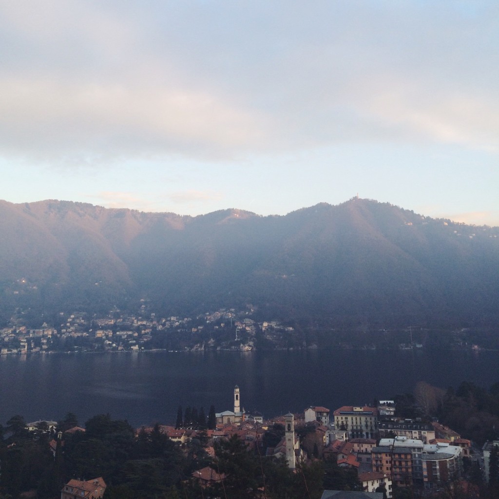 Breathtaking view of Lake Como from Cernobbio