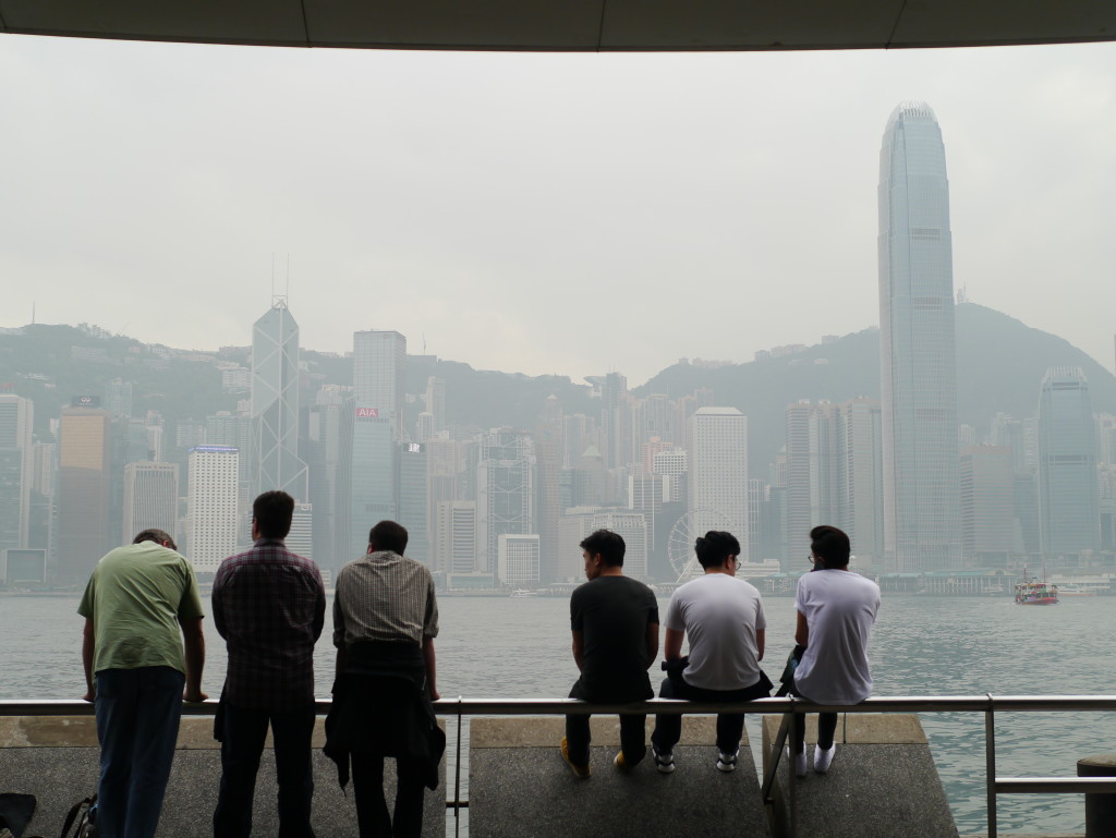 Equally good fun was watching the people by the harbour watching the boats come and go...