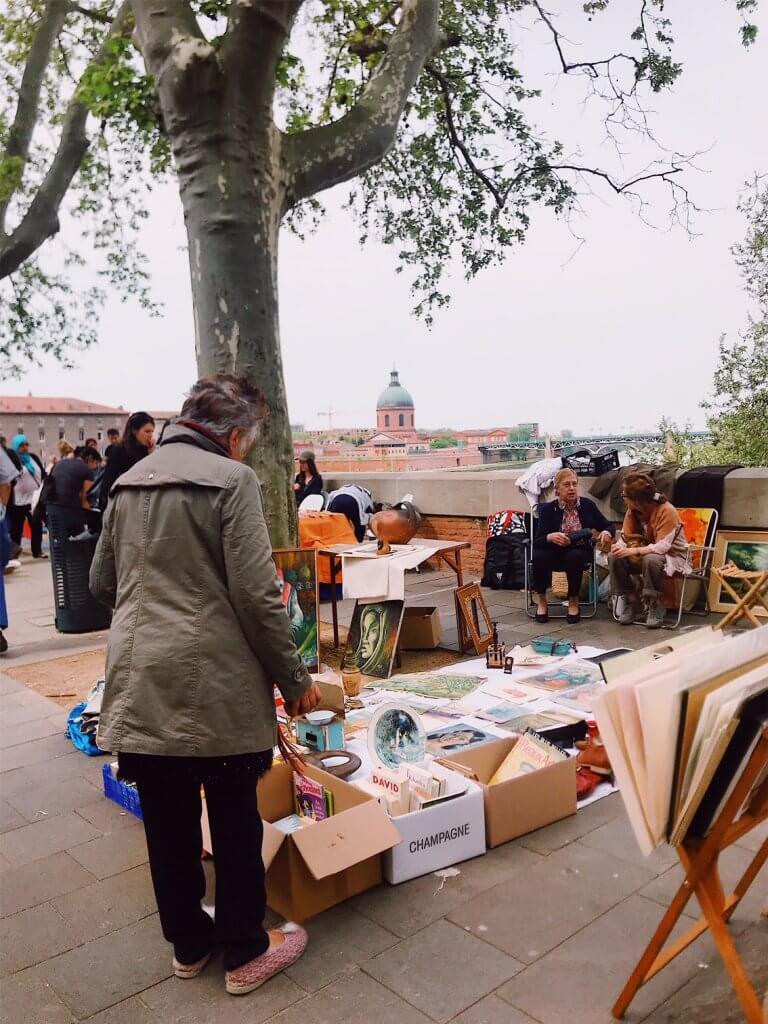 flea market Toulouse