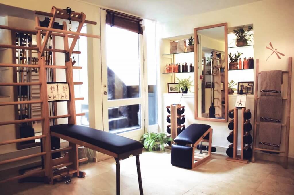 fitness area Axel Guldsmeden hotel